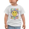 Sixth Grade Squad Smile Retro Back To School 6th Grade Graphic Toddler T-Shirt