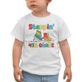 Steppin Into Fourth Grade Back To School First Day 4th Grade Graphic Toddler T-Shirt Steppin Into Fourth Grade Back To School First Day 4th Grade Graphic Toddler T-Shirt
