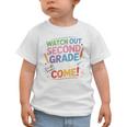Watch Out 2nd Grade Here I Come Back To School Second Grade Graphic Toddler T-Shirt Watch Out 2nd Grade Here I Come Back To School Second Grade Graphic Toddler T-Shirt