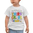 Watch Out Third Grade Here I Come Back To School Girls Kids Graphic Toddler T-Shirt Watch Out Third Grade Here I Come Back To School Girls Kids Graphic Toddler T-Shirt