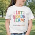 1st Grade Team Like Normal But Cooler Back To School Graphic Toddler T-Shirt