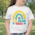 2nd Grade Vibes Back To School Rainbow Second Grade Graphic Toddler T-Shirt 2nd Grade Vibes Back To School Rainbow Second Grade Graphic Toddler T-Shirt