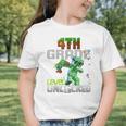 4th Grade Level Unlocked Back To School Pixel Game Graphic Toddler T-Shirt