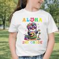 Aloha Second Grade Penguin Hawaii Back To School Kids Girl Graphic Toddler T-Shirt Aloha Second Grade Penguin Hawaii Back To School Kids Girl Graphic Toddler T-Shirt
