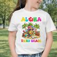 Aloha Third Grade Pineapple Hawaii Back To School Kids Girl Performance Graphic Toddler T-Shirt Aloha Third Grade Pineapple Hawaii Back To School Kids Girl Performance Graphic Toddler T-Shirt