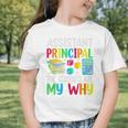 Back To School Assistant Principal The Students Are My Why Premium Tri-Blend Graphic Toddler T-Shirt Back To School Assistant Principal The Students Are My Why Premium Tri-Blend Graphic Toddler T-Shirt