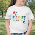 Back To School Autism Puzzle Pieces Autistic First Grade ASD Graphic Toddler T-Shirt Back To School Autism Puzzle Pieces Autistic First Grade ASD Graphic Toddler T-Shirt