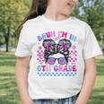 Back To School Bruh Im In 6th Grade Girls Bun Tie Dye Graphic Toddler T-Shirt Back To School Bruh Im In 6th Grade Girls Bun Tie Dye Graphic Toddler T-Shirt