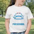 Back To School First Day Of Preschool Police Car Boys Graphic Toddler T-Shirt