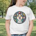 Back To School Icelandic Sheepdog Dog Boy Girls Student Kids Graphic Toddler T-Shirt