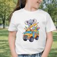 Back To School Koala School Bus 100 Days Of School Graphic Toddler T-Shirt Back To School Koala School Bus 100 Days Of School Graphic Toddler T-Shirt