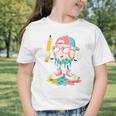 Baseball Drip Ice Cream First Day Back To School Cute Girls Graphic Toddler T-Shirt