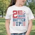Baseball Second Grade Back To School 2nd Grade Batter Up Graphic Toddler T-Shirt