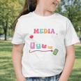 Battery Life Of A Media Specialist Back To School Graphic Toddler T-Shirt