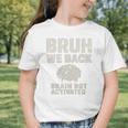 Bruh We Back Brain Red Activated Back To School Performance Graphic Toddler T-Shirt Bruh We Back Brain Red Activated Back To School Performance Graphic Toddler T-Shirt