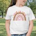 Bruh We Back To School Office Support Staff Leopard Rainbow Graphic Toddler T-Shirt Bruh We Back To School Office Support Staff Leopard Rainbow Graphic Toddler T-Shirt