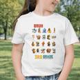 Bruh I’m In 3rd Grade Back To School Italian Brainrot Premium Tri-Blend Graphic Toddler T-Shirt