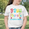 Bruh It's My First Day Of Junior Back To School Graphic Toddler T-Shirt