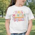 Campus School Hall Monitor Squad Patrol Back To School Graphic Toddler T-Shirt Campus School Hall Monitor Squad Patrol Back To School Graphic Toddler T-Shirt