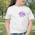 Class Of 2027 Cheer Purple Senior 2027 Back To School Graphic Toddler T-Shirt