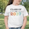 Class Of 2037 Grow With Me Back To School Graduation Graphic Toddler T-Shirt Class Of 2037 Grow With Me Back To School Graduation Graphic Toddler T-Shirt