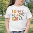 In My College Era First Day Of University Back To School Graphic Toddler T-Shirt