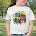 Colorful School Bus Driver Back To School Men Women Kids Graphic Toddler T-Shirt Colorful School Bus Driver Back To School Men Women Kids Graphic Toddler T-Shirt