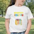 Crayon Be The Brightest Students Crayons Back To School Graphic Toddler T-Shirt