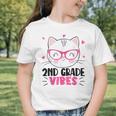 Cute 2nd Grade Vibes Cat Kitten Lover Back To School Girls Graphic Toddler T-Shirt Cute 2nd Grade Vibes Cat Kitten Lover Back To School Girls Graphic Toddler T-Shirt