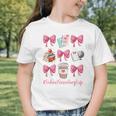 Cute Coquette Bows School Secretary Life Back To School Graphic Toddler T-Shirt Cute Coquette Bows School Secretary Life Back To School Graphic Toddler T-Shirt