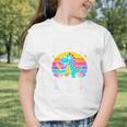 Dino Preschool Here I Come Cute Back To School Graphic Toddler T-Shirt