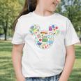 Disney Mickey And Friends Back To School Supplies Logo Fill Graphic Toddler T-Shirt
