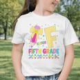 F Is For Fifth Grade Back To School Pencil Bow 5th Grade Kid Graphic Toddler T-Shirt F Is For Fifth Grade Back To School Pencil Bow 5th Grade Kid Graphic Toddler T-Shirt