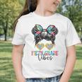 Fifth Grade Vibes Messy Hair Bun Girl Back To School 5th Graphic Toddler T-Shirt Fifth Grade Vibes Messy Hair Bun Girl Back To School 5th Graphic Toddler T-Shirt
