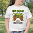 First Day Of 3rd Grade Level Begins Back To School Boy Graphic Toddler T-Shirt