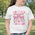 First Day Of 4th Grade Coquette Back To School Girls Kids Graphic Toddler T-Shirt First Day Of 4th Grade Coquette Back To School Girls Kids Graphic Toddler T-Shirt