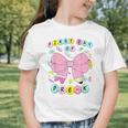 First Day Of Pre-K Girls Coquette Bow Back To School Kids Graphic Toddler T-Shirt First Day Of Pre-K Girls Coquette Bow Back To School Kids Graphic Toddler T-Shirt