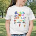 This Is My First Day Of School Boys Girls Kid Back To School Graphic Toddler T-Shirt This Is My First Day Of School Boys Girls Kid Back To School Graphic Toddler T-Shirt