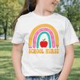 First Day Of School Nurse Back To School Rainbow Pencil Graphic Toddler T-Shirt First Day Of School Nurse Back To School Rainbow Pencil Graphic Toddler T-Shirt
