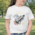 First Grade Back To School Space Rocket Astronaut Graphic Toddler T-Shirt