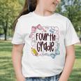 Fourth Grade Back To School For Girls Pink Notebook Graphic Toddler T-Shirt Fourth Grade Back To School For Girls Pink Notebook Graphic Toddler T-Shirt