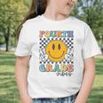 Fourth Grade Vibes Retro Smile Back To School 4th Grade Team Graphic Toddler T-Shirt Fourth Grade Vibes Retro Smile Back To School 4th Grade Team Graphic Toddler T-Shirt
