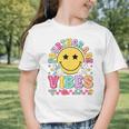 Fourth Grade Vibes Smile Face Back To School Boys Girls Kids Graphic Toddler T-Shirt Fourth Grade Vibes Smile Face Back To School Boys Girls Kids Graphic Toddler T-Shirt