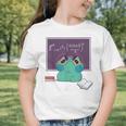 Frog Hates Math Kawaii Science Back To School Kids Graphic Toddler T-Shirt Frog Hates Math Kawaii Science Back To School Kids Graphic Toddler T-Shirt