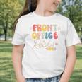 Front Office Rocks Back To School Secretary Admin Staff Tee Graphic Toddler T-Shirt