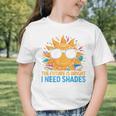 The Future Is Bright I Need Shades Back To School Students Graphic Toddler T-Shirt