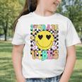 Girls 1st Grade Vibes Smile Face Back To School First Grade Graphic Toddler T-Shirt Girls 1st Grade Vibes Smile Face Back To School First Grade Graphic Toddler T-Shirt