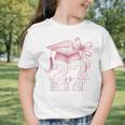 Girls Class Of 2027 Back To School Senior 2027 Coquette Bow Graphic Toddler T-Shirt Girls Class Of 2027 Back To School Senior 2027 Coquette Bow Graphic Toddler T-Shirt