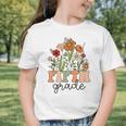 Groovy Fifth Grade Wildflowers Back To School 5th Grade Graphic Toddler T-Shirt Groovy Fifth Grade Wildflowers Back To School 5th Grade Graphic Toddler T-Shirt