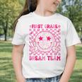 Groovy First Grade Dream Team Back To School 1st Grade Squad Graphic Toddler T-Shirt Groovy First Grade Dream Team Back To School 1st Grade Squad Graphic Toddler T-Shirt